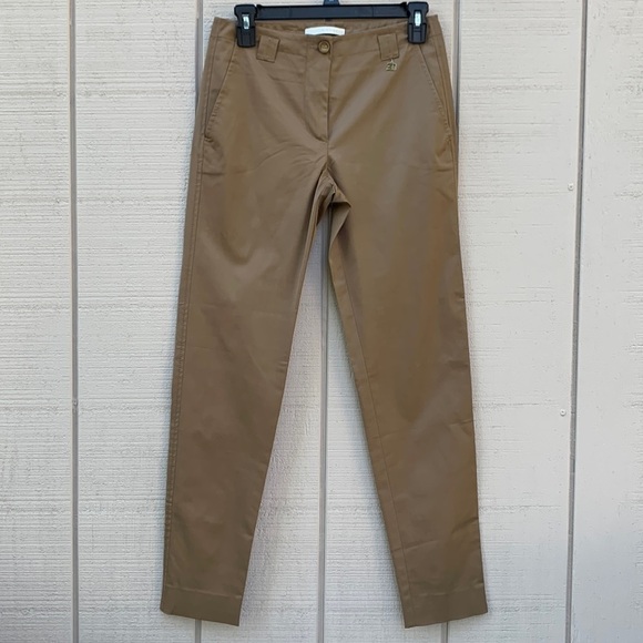 𝅺D. EXTERIOR Tan Satin Pants - Picture 1 of 16